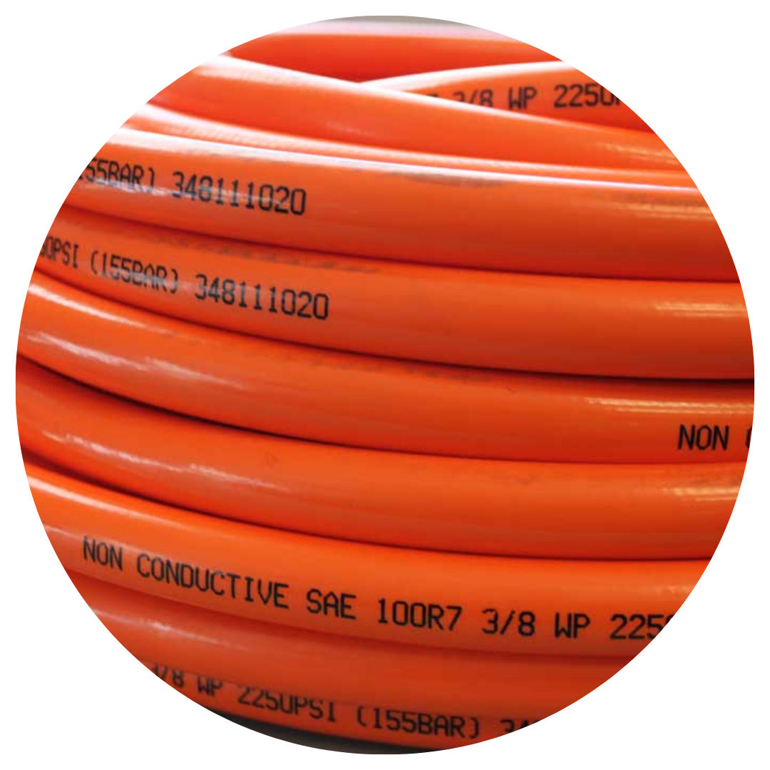 non-conductive hoses