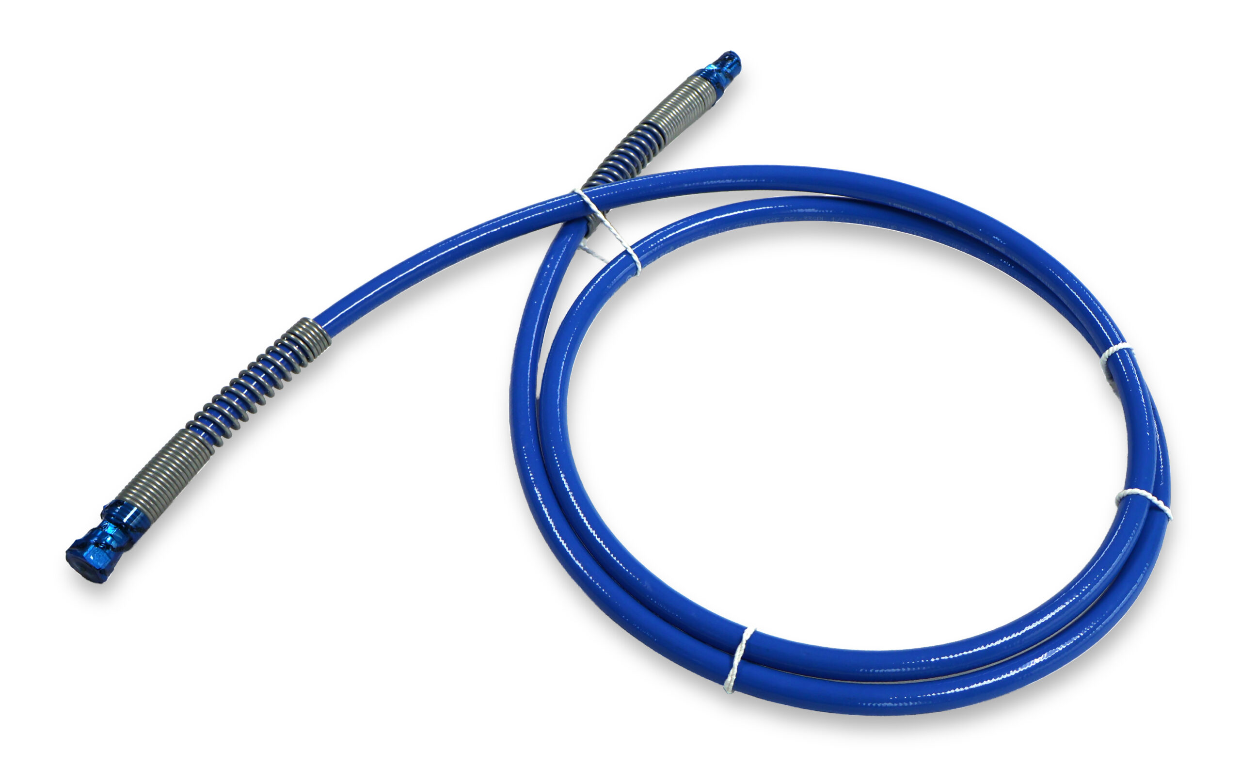 1/4 inch whip hose coil view