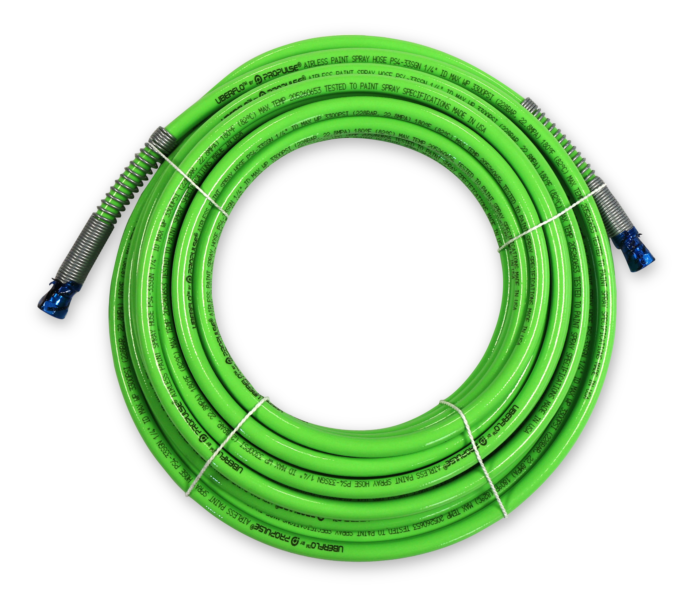 1/4 inch paint hose 50 ft coil view