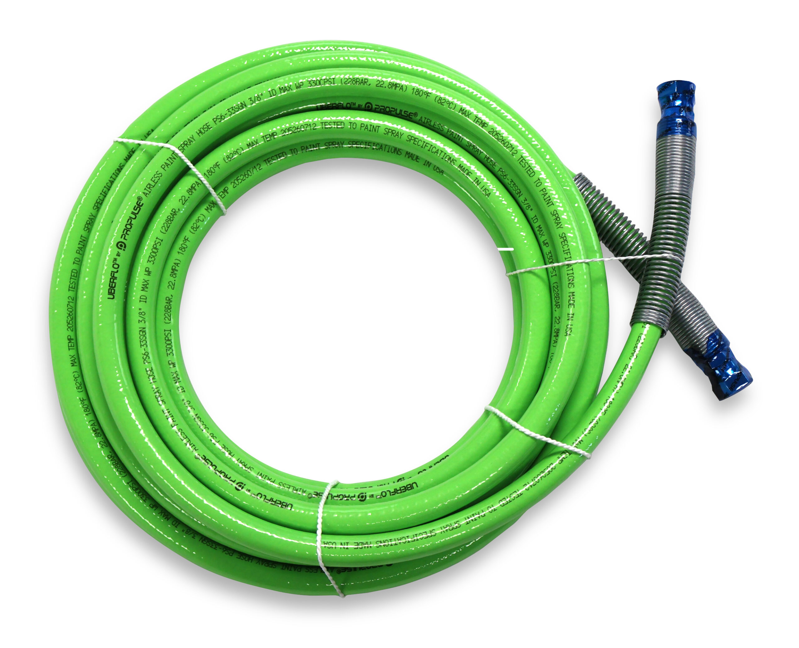 3/8 inch paint hose 25 ft coil view
